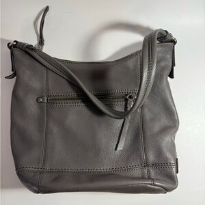 The Sak Gray Leather Bag